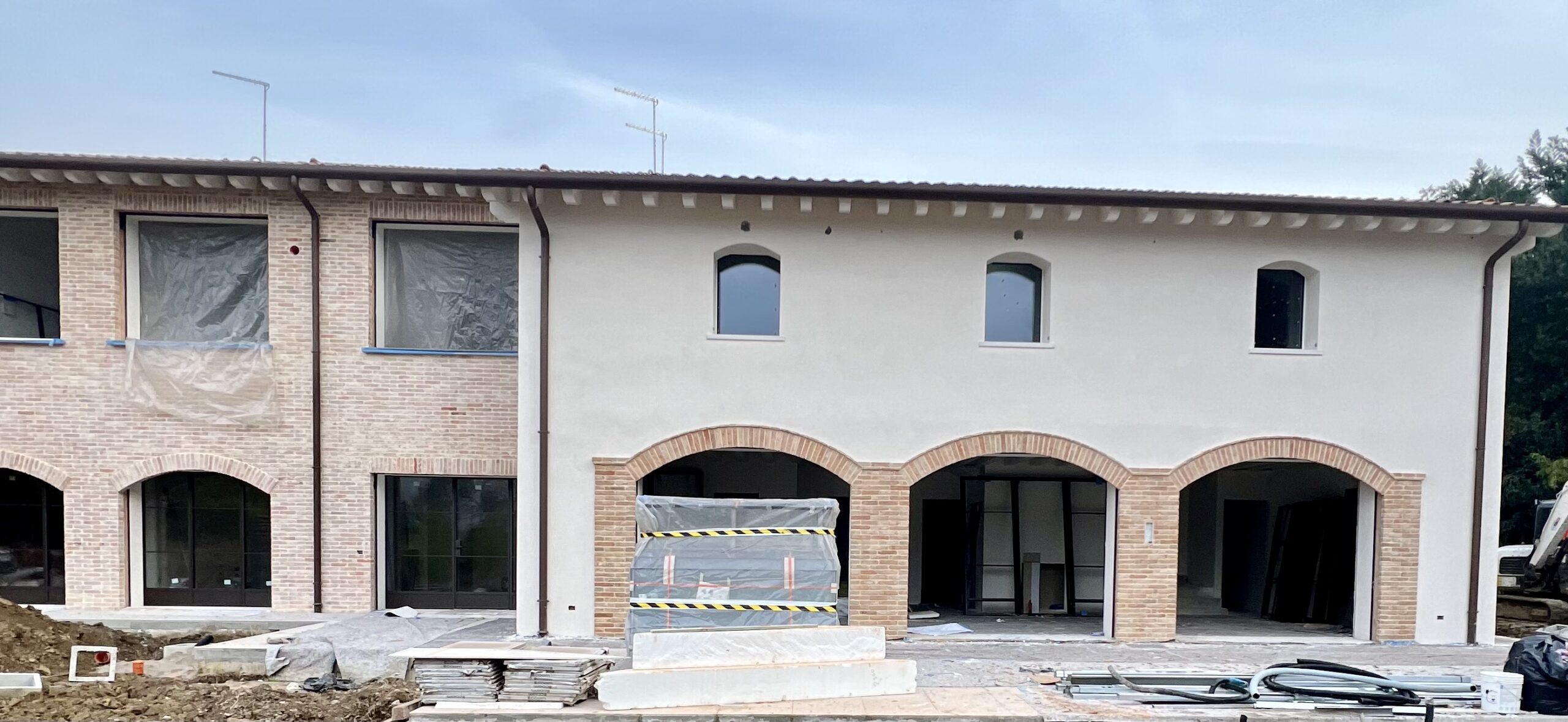 Villa Renovation in Spinea - construction site