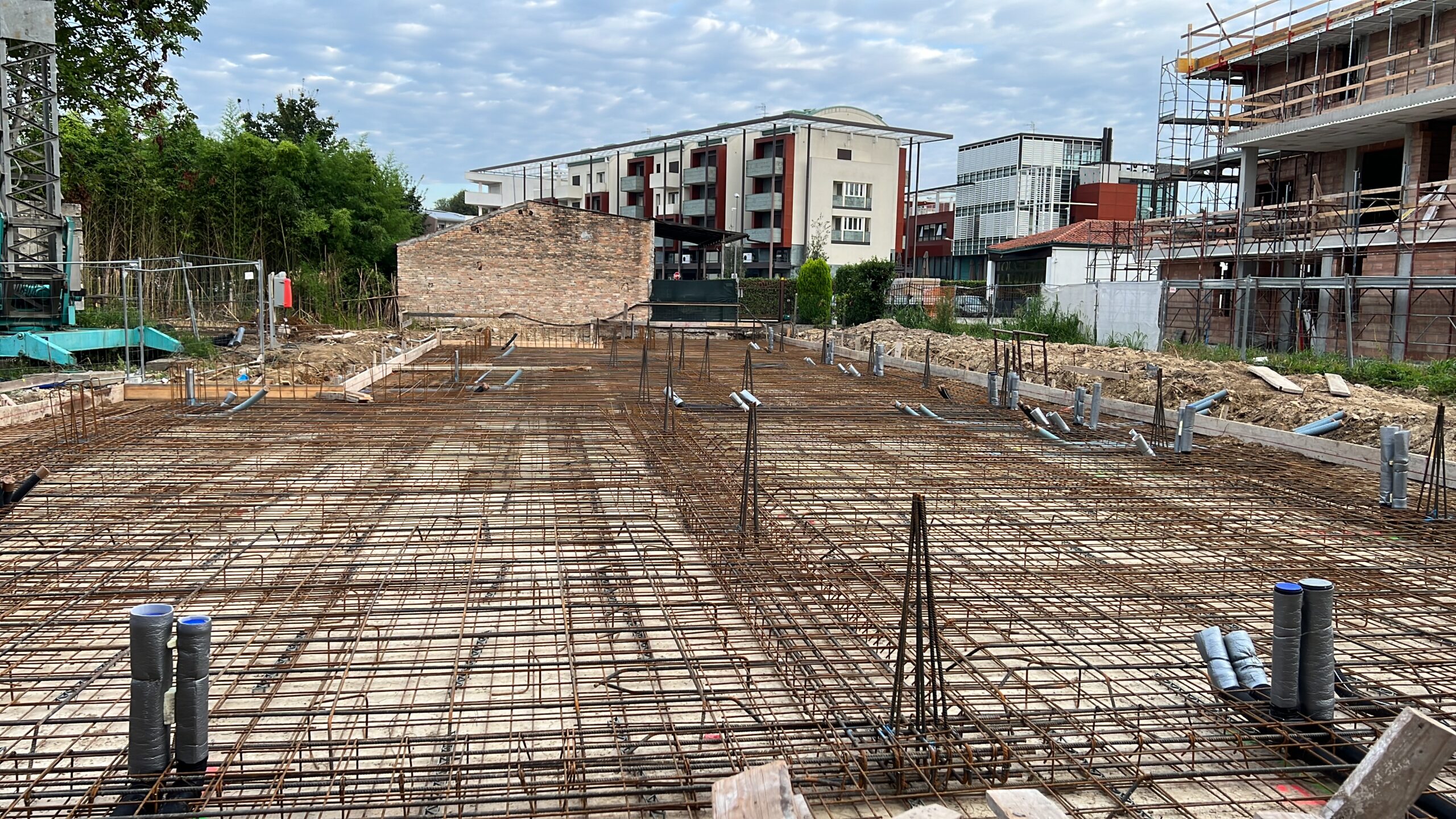 Villa Renovation in Spinea - construction site