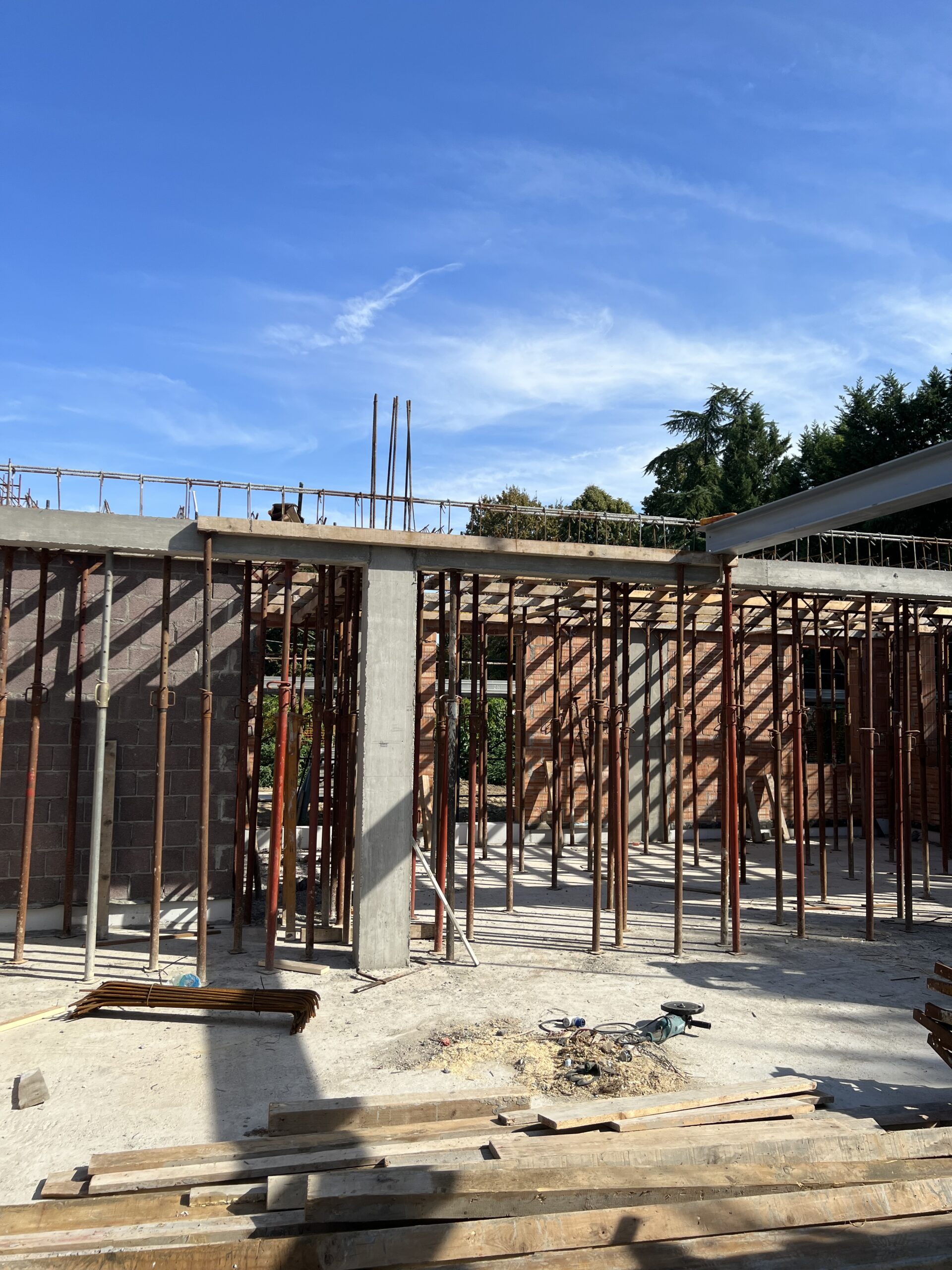 Villa Renovation in Spinea - construction site