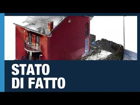 Rilievo laser scanner 3D per sanatoria edilizia